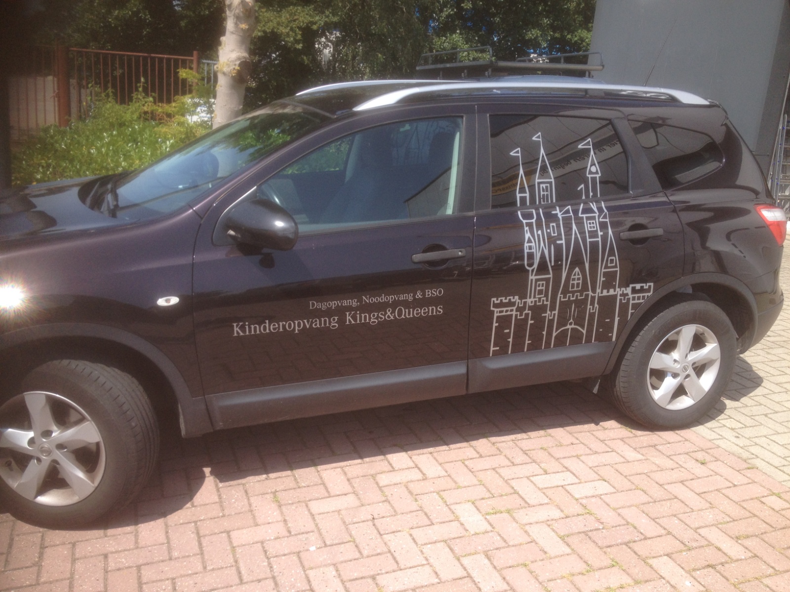 Autobelettering King and Queen